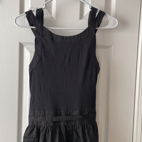 Ulla Johnson Black Lilith Sleeveless Belted Cotton Midi Dress Size 6 - Picture 13 of 14